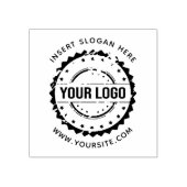 Ronde Aangepast uw bedrijf Logo Rubberstempel (Afrduk)