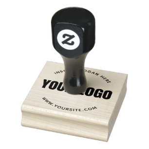 Ronde Aangepast uw bedrijf Logo Rubberstempel