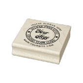 Ronde Aangepast uw bedrijf Logo Rubberstempel (Stempel)