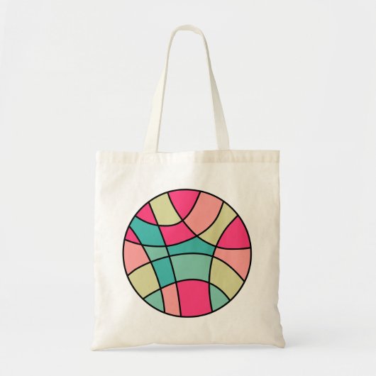 Ronde Abstracte 160422(06) T-Shirt Tote Bag (Voorkant)