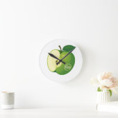 Ronde Acryl Wandklok met het afbeelding van een gr (Huis)