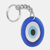 Ronde acrylSleutelhanger, bedrukt Sleutelhanger (Voorkant Links)