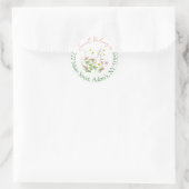 Ronde adresetiketten ronde sticker (Tas)