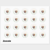 Ronde adresetiketten sticker (Vel)