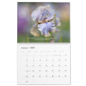 Ronde agenda van Irises voor 2021 Kalender (Jan 2027)