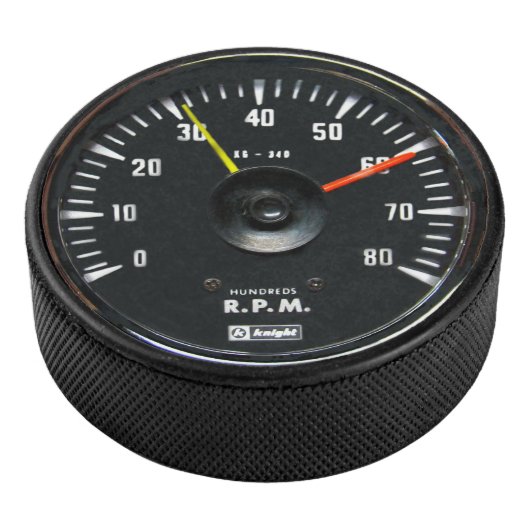  ronde analoge automatische tachometer hockey puck (3/4)