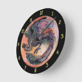 Ronde Archaeopteryx Klok (Hoek)