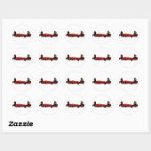 Ronde ATVers.com Stickers (Vel)