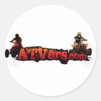 Ronde ATVers.com Stickers