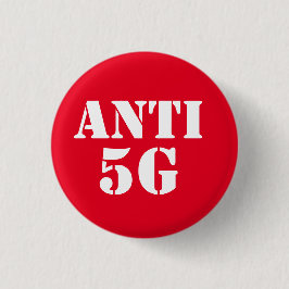 Ronde badge knop Anti 5G Ronde Button 3,2 Cm