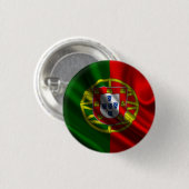 Ronde badge Portugal Button 3,2 Cm (Voorkant /achterkant)