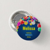 Ronde Badge voor Kids Verjaardagsfeest Button 3,2 Cm (Voorkant /achterkant)