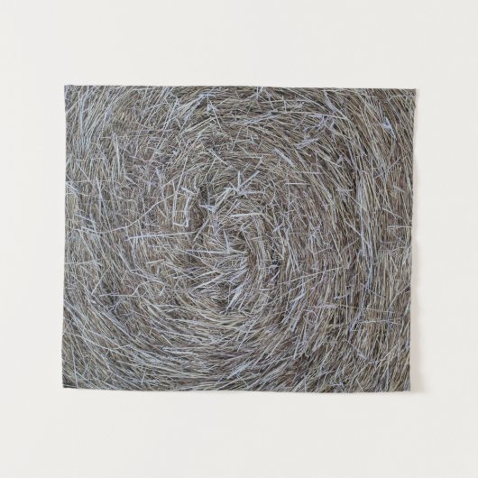 Ronde bale wandkleed (Voorkant (horizontaal))