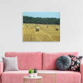 Ronde balen canvas afdruk (Insitu (Woonkamer))