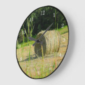 Ronde balen in zomerboer Hay Field Scene Grote Klok (Hoek)