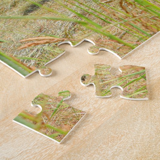 Ronde balen in zomerboer Hay Field Scene Legpuzzel (Zijkant)