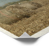 Ronde balen poster (Hoek)