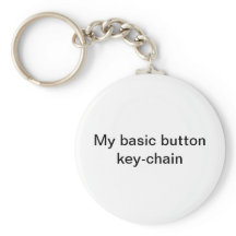 ronde basisknoppen sleutelhanger