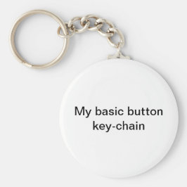 ronde basisknoppen sleutelhanger