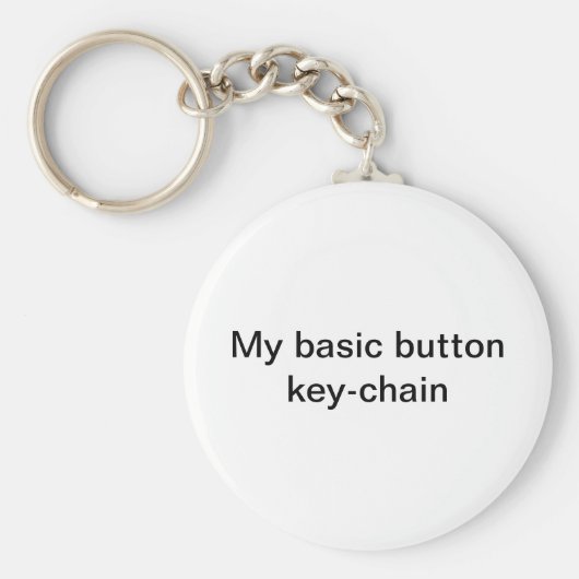 ronde basisknoppen sleutelhanger (Voorkant)