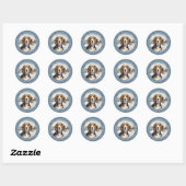 Ronde Beagle-hondstickers Sticker (Vel)