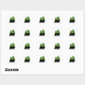 Ronde Beer Sticker (Vel)