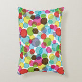 Ronde belletjes kinder patroon 2 accent kussen (Voorkant(Verticaal))
