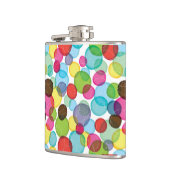 Ronde belletjes kinder patroon 2 heupfles (Links)