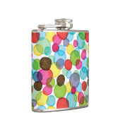 Ronde belletjes kinder patroon 2 heupfles (Rechts)