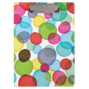 Ronde belletjes kinder patroon 2 klembord