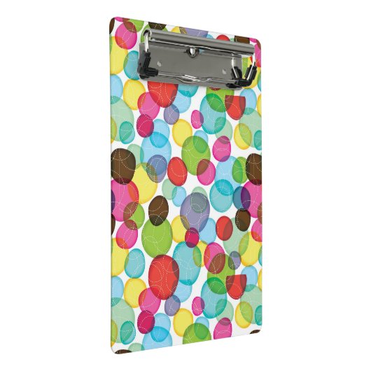 Ronde belletjes kinder patroon 2 mini klembord (Schuin)