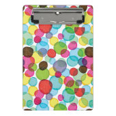 Ronde belletjes kinder patroon 2 mini klembord (Voorkant)