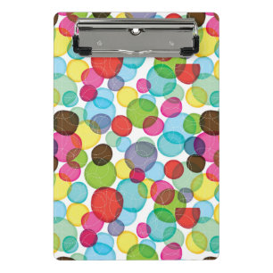 Ronde belletjes kinder patroon 2 mini klembord