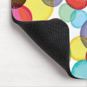 Ronde belletjes kinder patroon 2 muismat (Hoek)