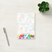 Ronde belletjes kinder patroon 2 post-it® notes (Kantoor)