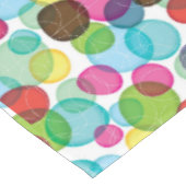 Ronde belletjes kinder patroon 2 tafelkleed (Gekanteld)