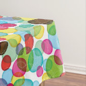 Ronde belletjes kinder patroon 2 tafelkleed (Voorbeeld)