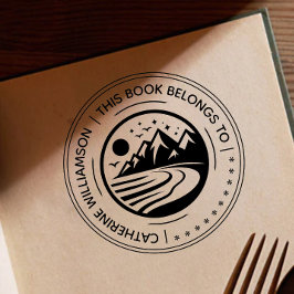 Ronde berg Schets Dit boek is eigendom van Rubberstempel