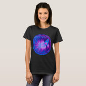 Ronde Blauwe Betta Bel T-shirt (Voorkant volledig)