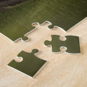 Ronde boomhut legpuzzel (Zijkant)