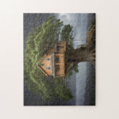Ronde boomhut legpuzzel (Verticaal)