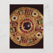 Ronde broche briefkaart (Voorkant)