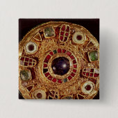 Ronde broche vierkante button 5,1 cm (Voorkant)