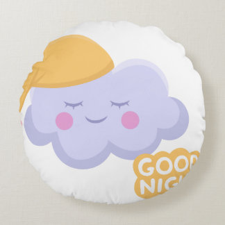 Ronde buffer rond kussen