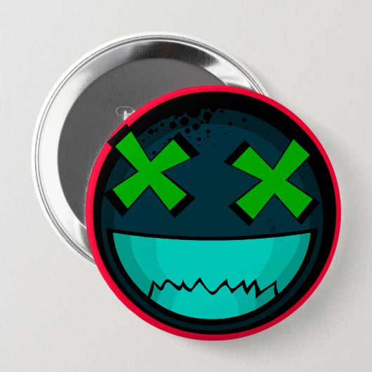  RONDE BUTTON 4,0 CM (Voorkant /achterkant)