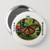 Ronde Button 4-inch, Monboogstijl #5 (Voorkant /achterkant)