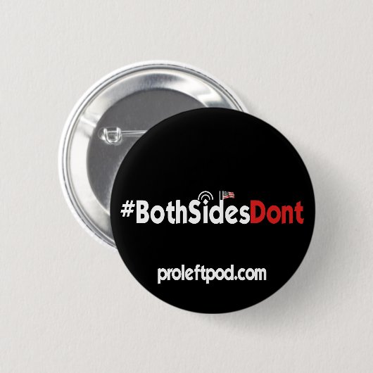 Ronde Button - #BeideSidesDont (Voorkant /achterkant)