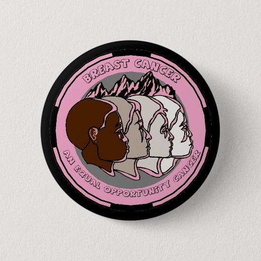 Ronde Button - Borstkanker (Voorkant)