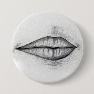 Ronde Button, groot, 3 inch Button 7,6 Cm