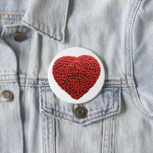 Ronde Button, groot, 3 inch Ronde Button 7,6 Cm (In situ)